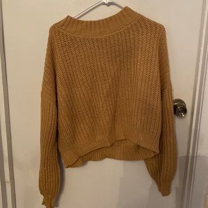 Tan sweater